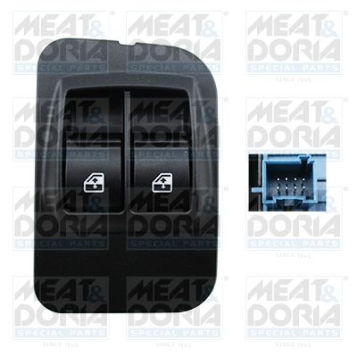 Выключатель, стеклолодъемник MEAT & DORIA 26441 для FIAT QUBO