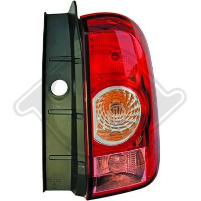 Задний фонарь DIEDERICHS 4560091 для DACIA DUSTER