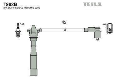 SET CABLAJ APRINDER TESLA T998B