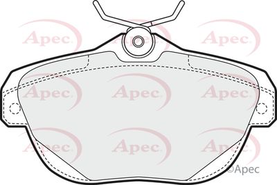 Brake Pad Set APEC PAD1594