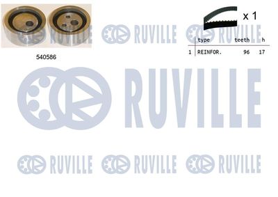 Комплект ремня ГРМ RUVILLE 550103 для DACIA SOLENZA