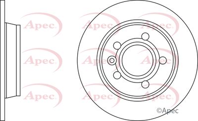 Brake Disc APEC DSK710