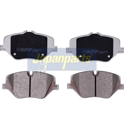 комплект спирачно феродо, дискови спирачки JAPANPARTS PA-0164AF