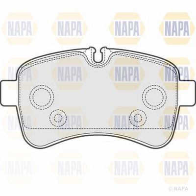 Brake Pad Set NAPA NBP1341