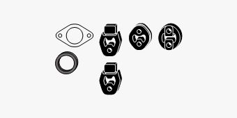 SET MONTARE SISTEM DE ESAPAMENT