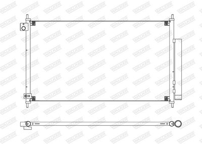 CONDENSATOR CLIMATIZARE WALKER WCD00102 7