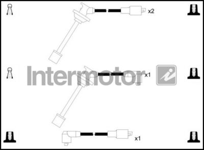 Ignition Cable Kit Intermotor 76276