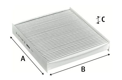 FILTRE HAB REN Clio IV, Captur (PA)