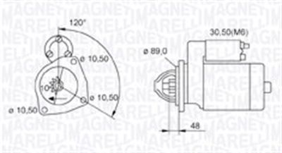 MAGNETI MARELLI Starteris