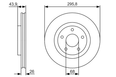 Brake Disc 0 986 479 R89