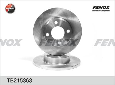 Тормозной диск FENOX TB215363 для AUDI 75