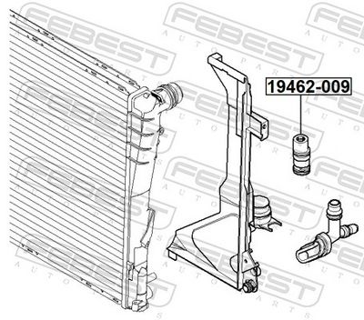 TERMOSTAT LICHID RACIRE FEBEST 19462009 1