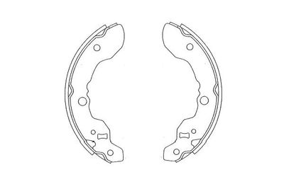 Kavo Parts Stabdžių trinkelių komplektas