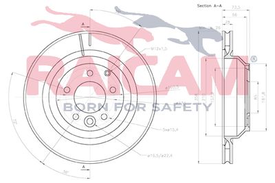 DISC FRANA RAICAM RD01189 2