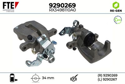 спирачен апарат FTE 9290269