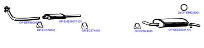 Изпускателна система OPTIMAL OP-EXSPG422