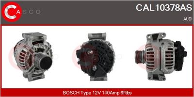 GENERATOR / ALTERNATOR CASCO CAL10378AS