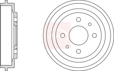 APEC Brake Drum DRM9113