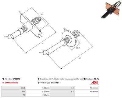 Vorschau Reparatursatz, Starter Ansicht 2
