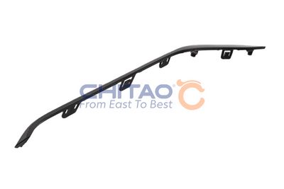 Baguette et bande protectrice, pare-chocs CHITAO — avant gauche, 580mm