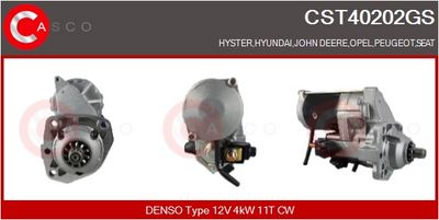 STARTER CASCO CST40202GS
