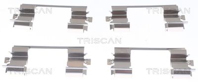 Комплектующие, колодки дискового тормоза TRISCAN 8105 431637 для HYUNDAI KONA