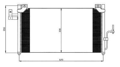 Condensor, airconditioning