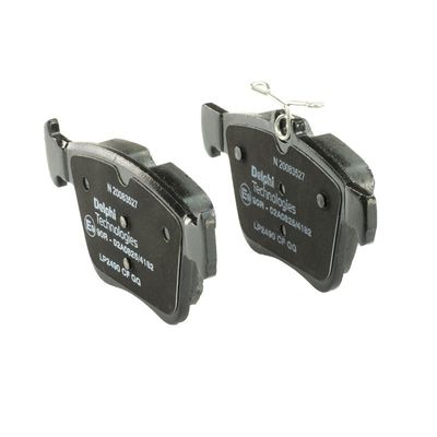 BREMSBELAGSATZ SCHEIBENBREMSE DELPHI LP2490 9