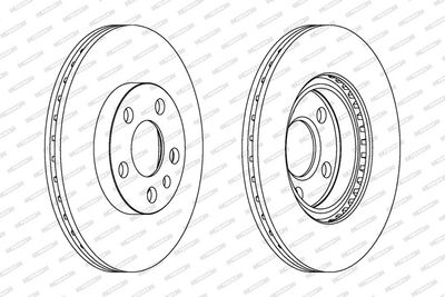 DISC FRANA FERODO DDF842C 1