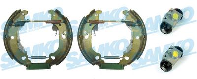 Комплект тормозных колодок SAMKO KEG520 для ZASTAVA 10
