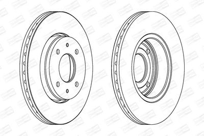 BREMSSCHEIBE CHAMPION 562088CH 1
