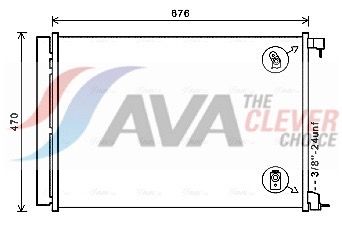 кондензатор, климатизация AVA Clever Choice MS5678D