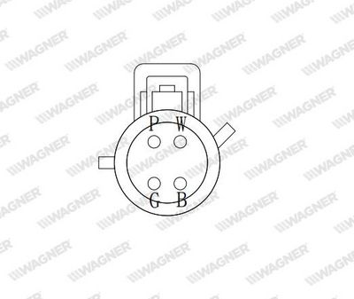 Lambda sonda WAGNER LBS00407