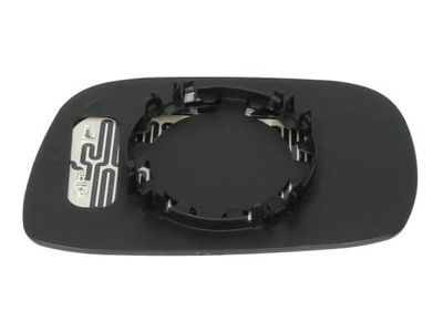 Zijspiegel glas Links (asferisch, met verwarming) past: OPEL AGILA A SUZUKI WAGON R+ 05.00-12.07