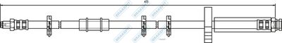 APEC Brake Hose BHO4118