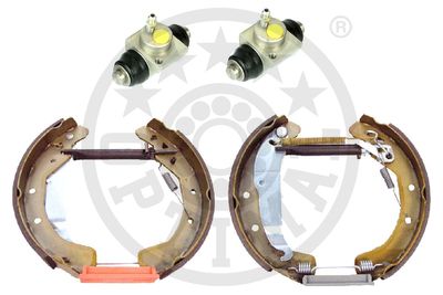 OPTIMAL BSK-0074 Ремкомплект барабанных колодок для OPEL COMBO Автофургон / микроавтобус 1.7 CDTI 16V