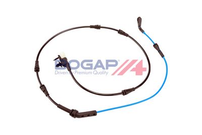 Warnkontakt, Bremsbelagverschleiß