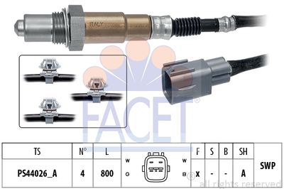 Лямбда-зонд FACET 10.8525 для LEXUS IS