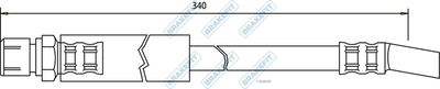 APEC Brake Hose BHO4026