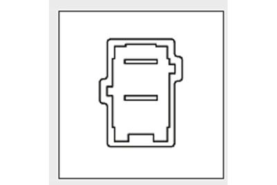 Выключатель фонаря сигнала торможения KAVO PARTS EBL-6507 для NISSAN CUBE