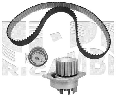 Pompa wodna + zestaw paska rozrządu CALIBER 0227KPW