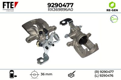 спирачен апарат FTE 9290477
