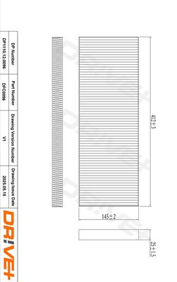 FILTRU AER HABITACLU DR!VE+ DP1110120096 5