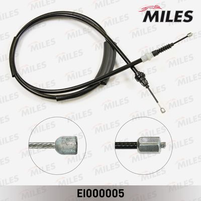 Тросик, cтояночный тормоз MILES EI000005