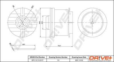 Filtr paliwa DR!VE+ DP1110.13.0177