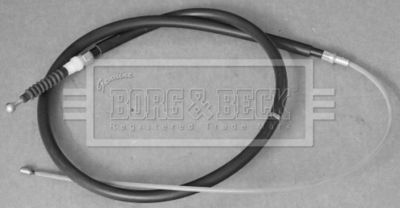 Тросик, cтояночный тормоз BORG & BECK BKB3603 для SKODA RAPID