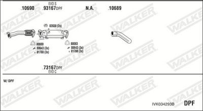 ABGASANLAGE WALKER IVK034293B