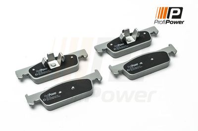 Комплект тормозных колодок, дисковый тормоз ProfiPower 1B1139 для RENAULT LOGAN/STEPWAY