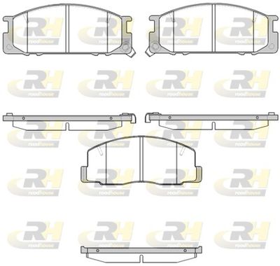 Bremsbelagsatz, Scheibenbremse