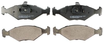 Brake Pad Set, disc brake B110887